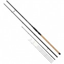 Lansetă feeder OKUMA CEYMAR din 3 bucăti și 3 vârfuri de 3.6 m, putere aruncate 60 - 120 g