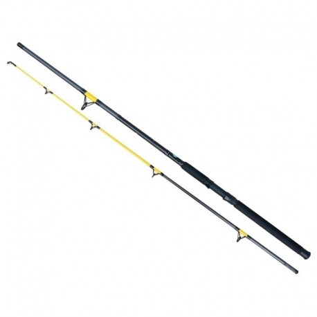 Lanseta crap/somn din amestec de carbon Baracuda Catfish Fighter de 2,4 m, 2 tronsoane, putere aruncare 50-150 g