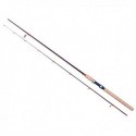 Lanseta spinning din carbon Baracuda Warlock de 2,4 m, 2 tronsoane, putere aruncare 3-15 g