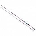 Lanseta spinning din carbon Baracuda Jet Spin II 2.1 m, 2 tronsoane, putere aruncare 10-40 g