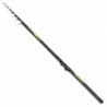 Lanseta spinning din carbon Baracuda Combat de 4.5 m, 4 tronsoane, putere aruncare 80+ g