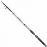 Lanseta Baracuda telescopica Balance Tele Feeder din carbon de 3 m, 6 tronsoane + 3 varfuri, putere aruncare 10-40 g