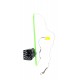 Montura cos feeder de 50 g cu tub anti-tangle carlig de 10