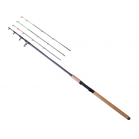 Lanseta telescopica din carbon feeder Excelent Eastshark, putere aruncare 150 g
