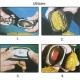 Set momitoare IN LINE Method Feeder cu 4 gramaje diferite si incarcator