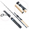 Lanseta biban/avat din carbon Baracuda Travel Spin de 2.4 m, putere aruncare 10-40 g