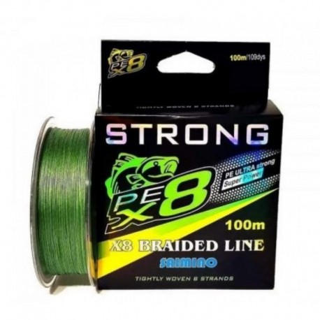 Fir textil PeX8 STRONG X8 Braided Line 100 m, Super Power