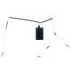 Set lanseta telescopica din carbon Explorer, mulineta CB 40, senzor 616, fir,suport, nada, montura
