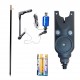 Set lanseta telescopica din carbon Explorer, mulineta CB 40, senzor 617, fir,suport, nada, montura