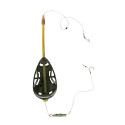 Montura Method Feeder Bazar Pescuit 60 g, fir Textil X8, Bait Spin 0.7 mm, carlig Nr.7