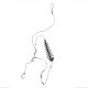 Set lanseta telescopica carbon, mulineta Glamour 3000 Cool Angel si acesorii pescuit, putere aruncare 50-100 g