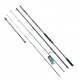 Lanseta Carbon 2 in 1 Crap si Feeder Wind Blade – Din 4 Piese, Varfuri Interschimbabile (4 LBS / 100-200g)